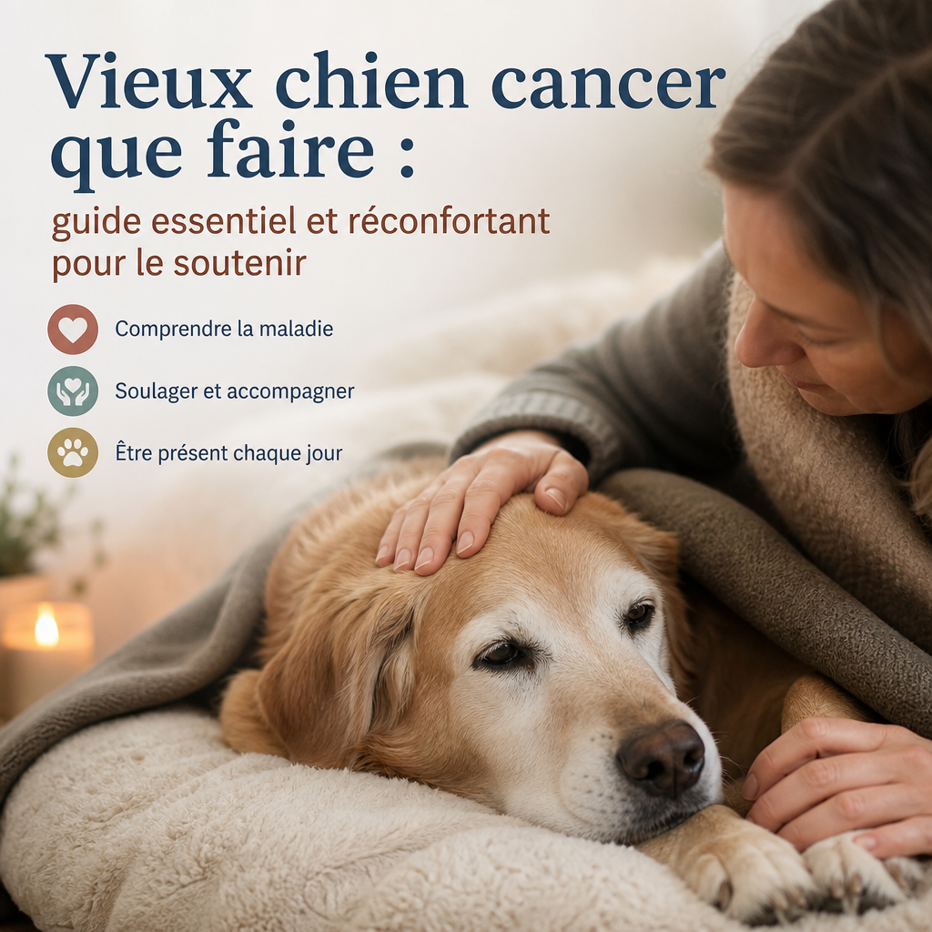 Vieux chien cancer que faire : 7 conseils puissants, essentiels et réconfortants pour le soutenir 5 vieux chien cancer que faire illustration