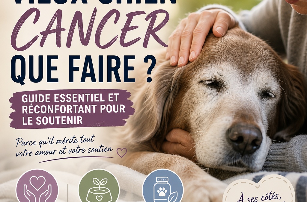 Vieux chien cancer que faire : 7 conseils puissants, essentiels et réconfortants pour le soutenir