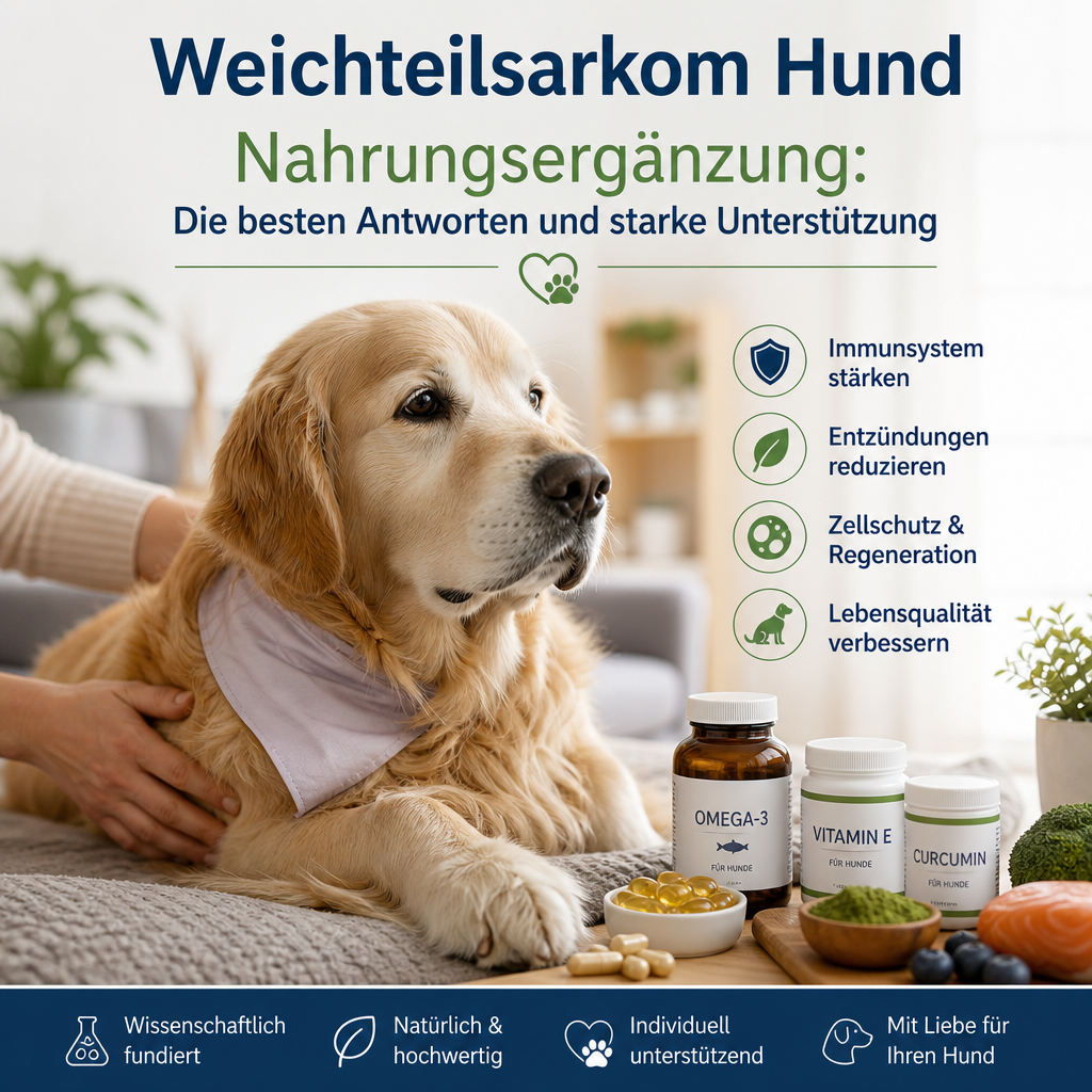 Ilustração de Weichteilsarkom Hund Nahrungsergänzung